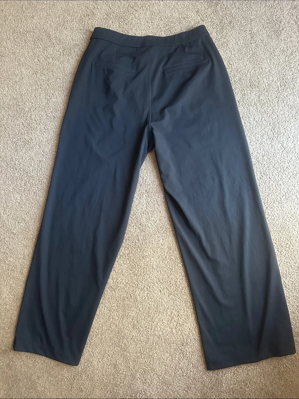 Women’s Halara DayStretch High Waisted Pocket Work Flare Pants Black SZ XL Tall